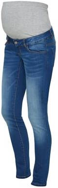 mama licious Zwangerschapsbroek MLFIFTY Medium Blue Denim Blauw Gr.30/34