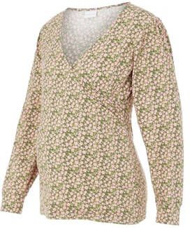 mamalicious Verpleegkundige blouse MLFRESCA Sea Spray