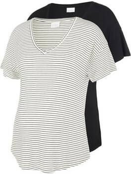 mamalicious Zwangerschapsshirt MLALISON 2 pack Black