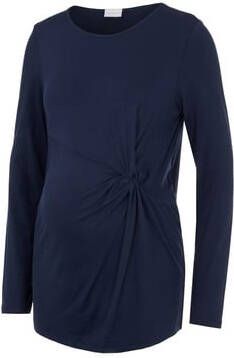 mamalicious Zwangerschapsshirt MLKARELY Navy Blazer