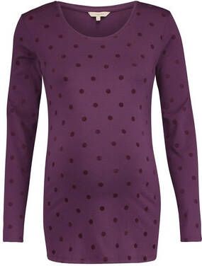 noppies  Shirt met lange mouwen Melige donkerpaarse lange mouwen Paars Gr.L