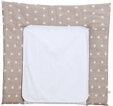 POLINI Kinderverzorgingsmatje 77 x 72 cm sterren macchiato