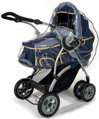 Reer Raincover Klassieke Transparante Regenhoes Voor Kinderwagens