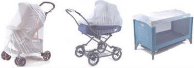 reer universeel insectennet voor de kinderwagen
