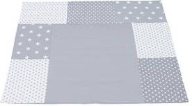 ULLENBOOM Patchwork Hoes voor aankleedkussen Grijze sterren 75x85 cm