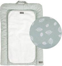 VINTER& BLOOM Verwisselmat Nordic Blad GOTS Mild Green