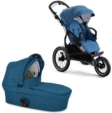 X-lander X lander Combi kinderwagen X Run Petrol Blauw