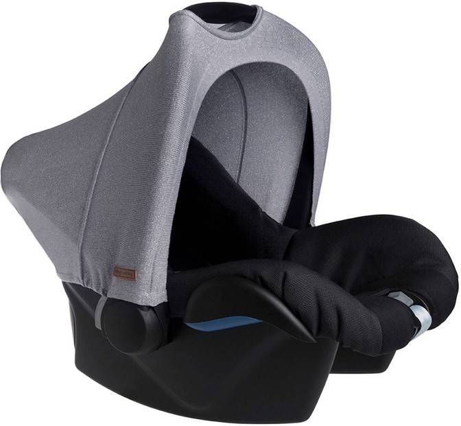 Babys Only Baby's Only Kap Maxi cosi 0+ Sparkle Zilvergrijs Mêlee