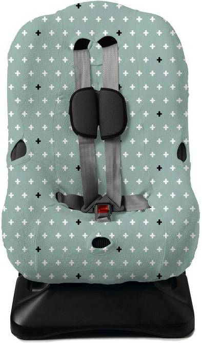 Briljant Baby autostoelhoes 1+ crizz crozz stonegreen interlock