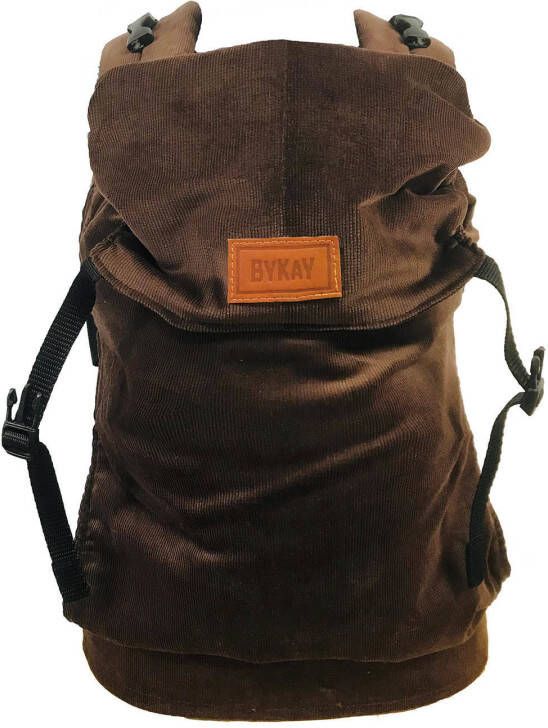 ByKay Click Carrier Classic draagzak Baby Rib Dark Brown