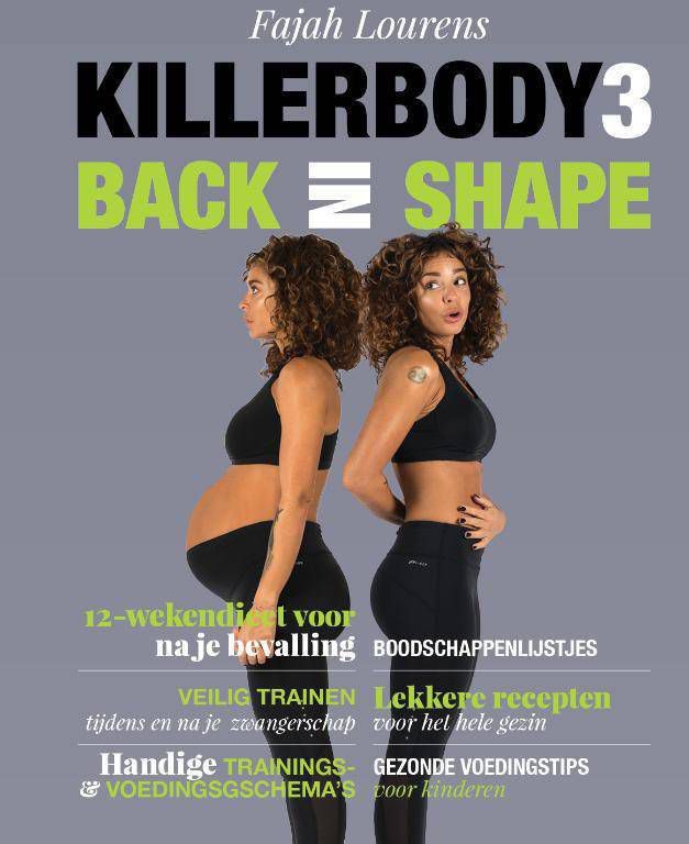 Boek Killerbody 3 Back in Shape Fajah Lourens