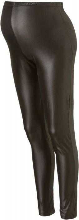 MAMALICIOUS skinny zwangerschapslegging MLNEWTESSA van gerecycled polyester zwart