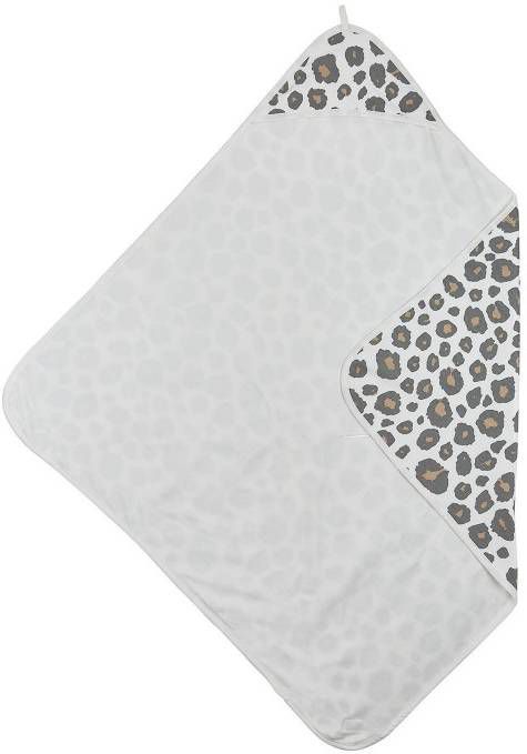 Meyco badcape Panter neutral/panter