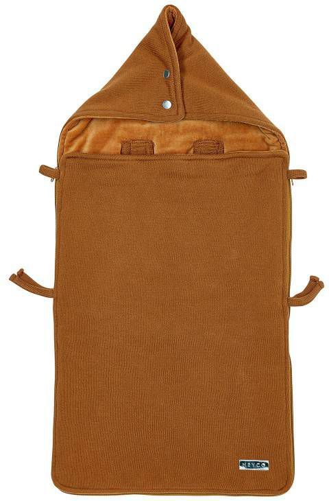Meyco Knit Basic voetenzak camel