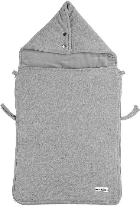 Meyco Knit Basic voetenzak grijs
