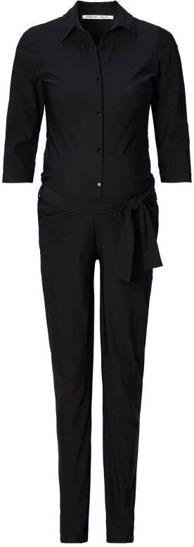 Noppies zwangerschaps en voedingjumpsuit Hewlett zwart