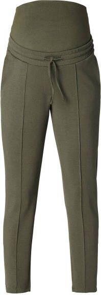 Supermom regular fit zwangerschapsjoggingbroek olijfgroen
