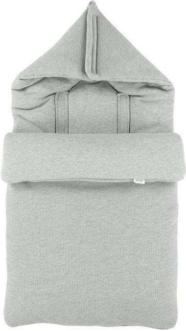 Merkloos Trixie Voetenzak Grain Grey Junior 83 X 42 Cm Katoen Grijs