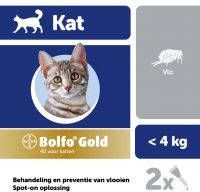 Bolfo 10% korting! Beschermingspakket half jaar indoor katten vanaf 4 kg